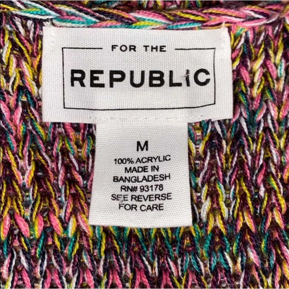 For The Republic Multicolor Knit Sweater - Picture 7 of 8